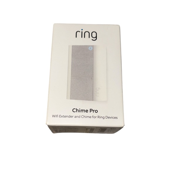 NWT Chime Pro White WiFi Extender and Chime for Ring Devices Built-In Nightlight - Picture 1 of 8